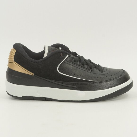 Air Jordan 2 Retro Low 'Black Metallic Gold' DX4401-001 Multi Size - Picture 1 of 7